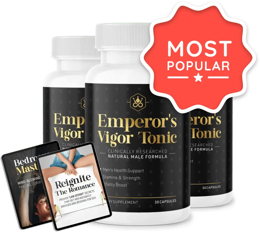 Emperor's Vigor Tonic 3 bottles — 90 day supply