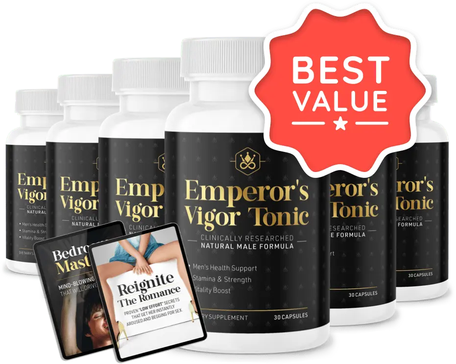 Emperor's Vigor Tonic 6 bottles — 180 day supply